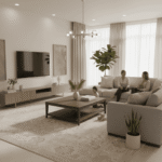 Khotan 11.10x14.9 | Modern Living Room Rugs - Image 4