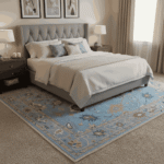 Traditional Turkish Oushak Rug 9x12 - Image 3