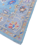 Traditional Turkish Oushak Rug 9x12 - Image 2