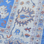 Turkish Oushak Handmade Wool Rug 8x10 - Image 2