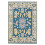 Navy Blue Oushak 10x14