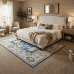 Navy Blue Oushak 10x14 - Image 4