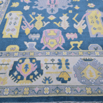 Navy Blue Oushak 10x14 - Image 2