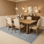 Oushak 8x10 | Blue Rug - Image 3