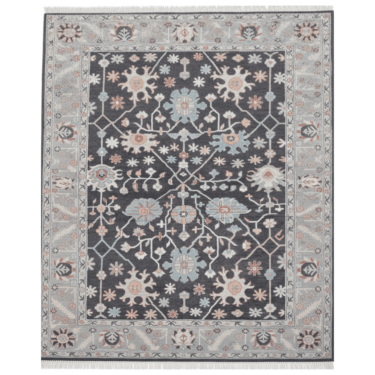 Oushak 8×10 7 (1) (1) Contemporary Wool Rug Turkish Oushak 8x10 - Image 1