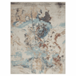 Modern Silk & Wool 9x12