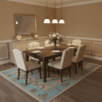 Kilim Afghan Multicolor Oushak 9x12 - Image 5