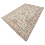 Neutral Oushak rug 9x12 - Image 3
