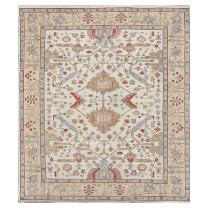 Neutral Oushak Rug