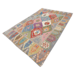 Afghan Oushak Rug 9x12 - Image 3