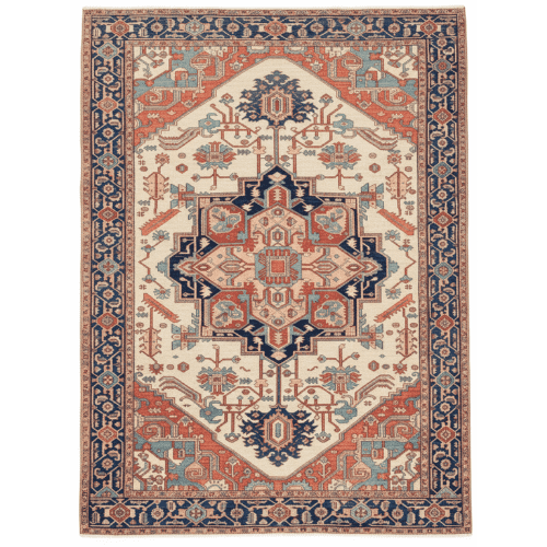 Untitled design (23) Antique Persian Serapi Circa 1900 (9'3x13'6) - Image 1