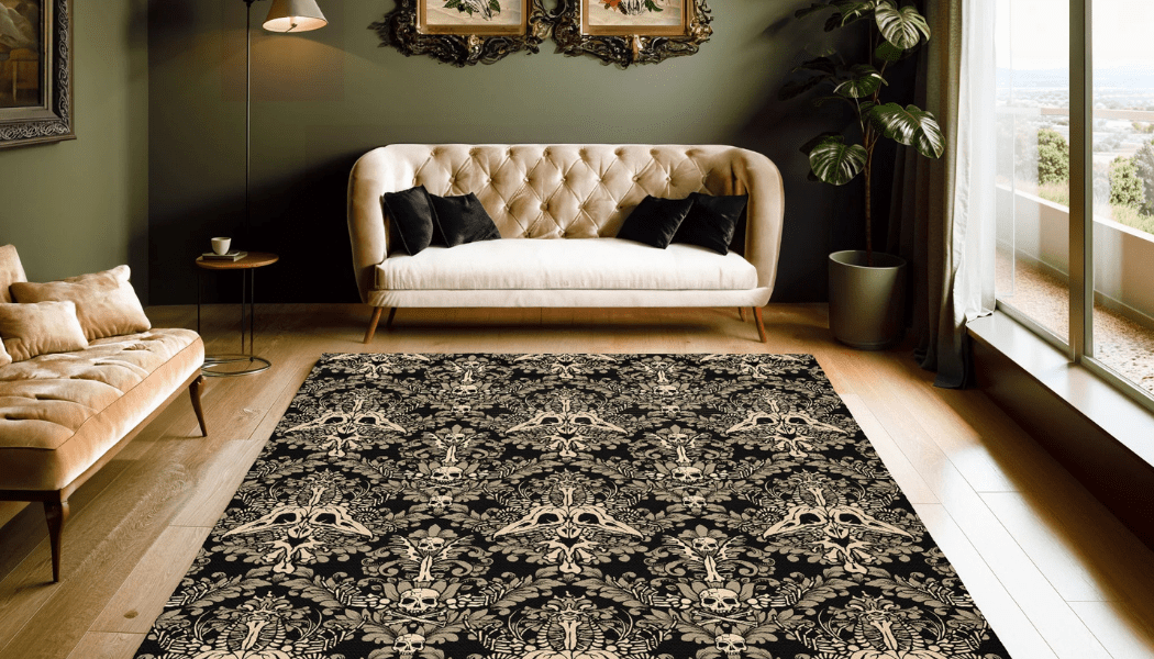 Black Outdoor Rug