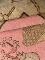 Vintage Khotan Rug 4.7x7 - Image 3