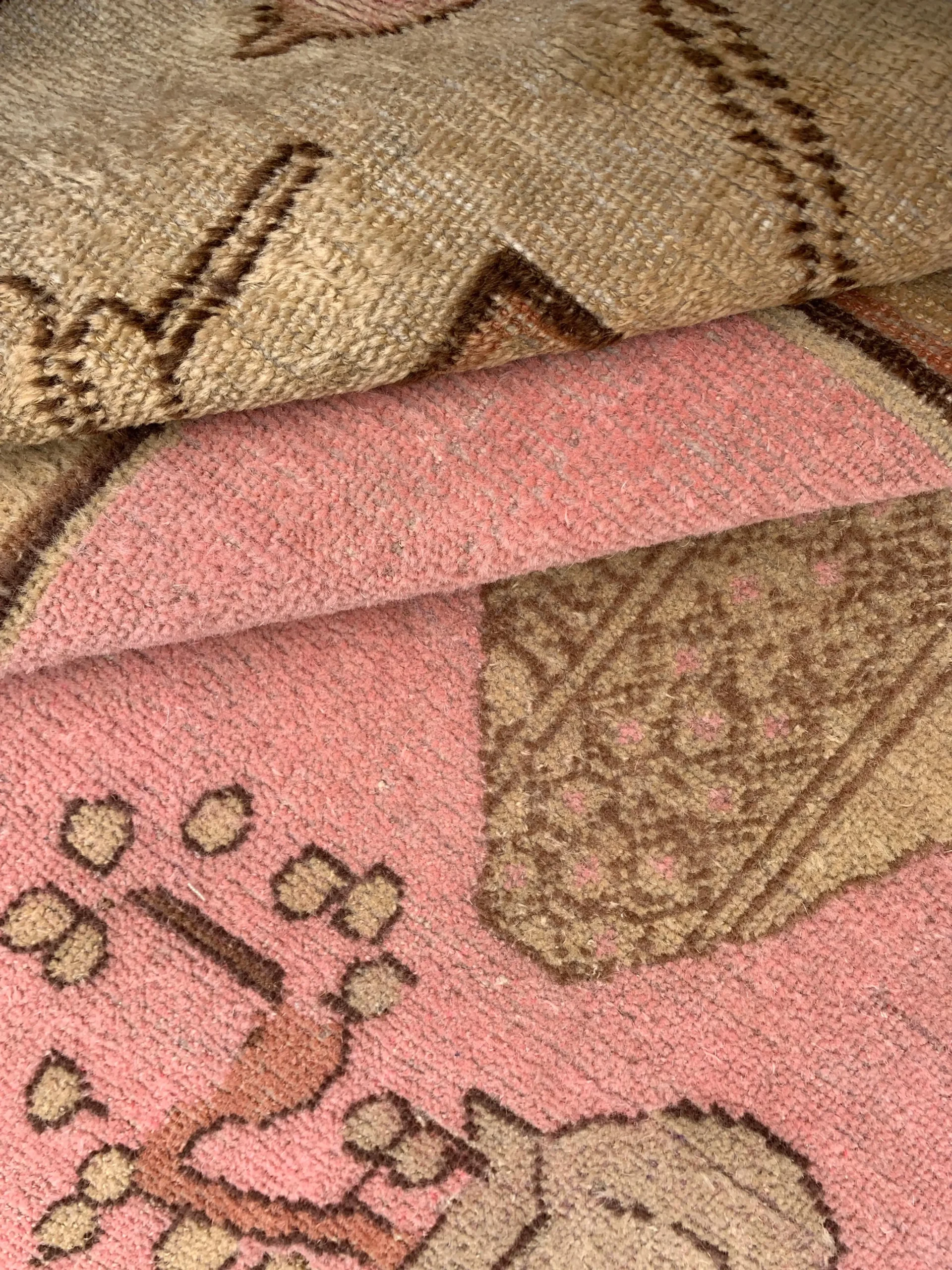 Vintage_khotan_rug__4_7x7__4 Vintage Khotan Rug 4.7x7 - Image 3