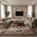 Antique Persian Serapi Circa 1900 (9'3x13'6) - Image 4