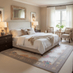 Antique Silk & Wool Oushak 10x12.7 - Image 8