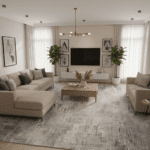 Modern 8x10 | Bedroom Area Rugs - Image 3