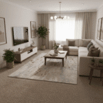 Modern 9x12 |  Vintage Turkish Rug - Image 5