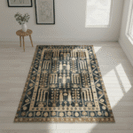 Vintage Bakhtiari 5x8 | Traditional Wool Carpet - Image 7