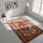 Vintage Hamadan 4x6 | Living Room Rugs - Image 8