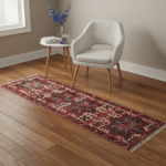 Vintage Karajah 1.6x4.6 | Persian Runner Rug - Image 8