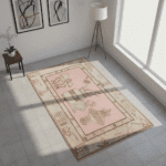 Vintage Khotan Rug 4.7x7 - Image 5