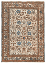 Antique Persian Hariz Rug 7.9x10.2