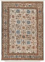 Antique Persian Hariz Rug 7.9x10.2