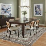 Antique Persian Hariz Rug 7.9x10.2 - Image 2